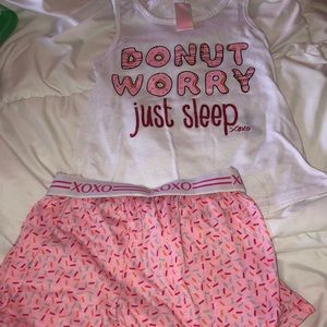 girls pajama set